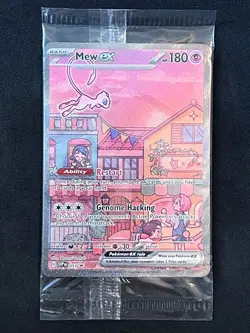 Pokemon TCG | Mew ex SVP 053 S&V 151 Black Star Promo *SEALED* - Image 1