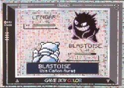 Alpha Omega Pokemon Chibi Evolutions Gameboy Blastoise Gengar Gameboy Color - Image 1