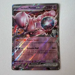 Pokemon TCG - S&V - Team Rocket’s Mewtwo EX - SVP216 - Black Star Promo - Image 2