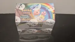 2019 Pokemon TCG Sun & Moon Cosmic Eclipse Sealed Booster Box 36 Packs Mint - Image 1