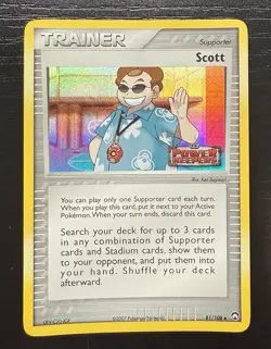 Pokemon TCG Power Keepers 81/108 - SCOTT, Reverse Holo Uncommon NM - Image 1