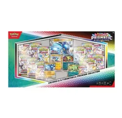 Pokemon TCG Prismatic Evolutions Lucario Ex + Tyranitar Ex Premium Collection - Image 1