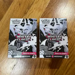 Pokemon White Flare Booster Bundle Set of 2 Sealed New - Image 1