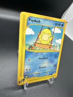 Pokemon Psyduck 104/147 Aquapolis 2002 WOTC LP Condition - Image 2