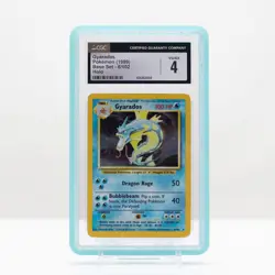 Pokemon Gyarados Holo #6 Base Set Unlimited 1999 - CGC 4 - Image 1