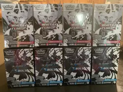 Pokemon TCG Black Bolt & White Flare Sealed Booster Bundles Lot Of 8 Brand New - Image 1