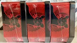 Pokemon TCG Destined Rivals Team Rocket Tins (Art Set of 3) Sealed/New - Image 3