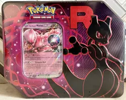 Pokemon TCG Destined Rivals Team Rocket Tins (Art Set of 3) Sealed/New - Image 4