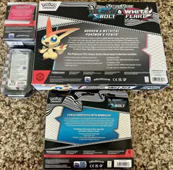 Pokemon Lot-15 Sealed Booster Packs, Black Bolt & White Flare - 4 Sealed Items! - Image 2