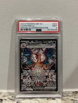 Charizard ex 223/197 Pokemon TCG Obsidian Flames SIR MINT 9 - Image 1