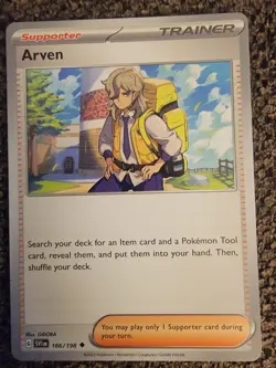 Arven - 166/198 - SV1 - Scarlet & Violet Base Set - Pokemon - English - NM - Image 1