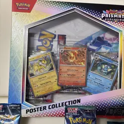 POKEMON TCG Scarlet & Violet Prismatic Evolutions Poster Collection 3 Japan Pack - Image 2