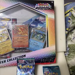 POKEMON TCG Scarlet & Violet Prismatic Evolutions Poster Collection 3 Japan Pack - Image 3