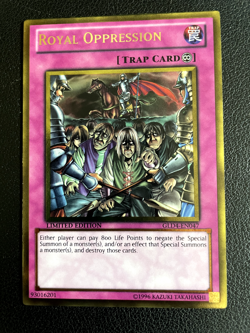 Yu-Gi-Oh! LP Royal Oppression - GLD4-EN047 - Gold Rare - Limited Edition - LP - Image 1