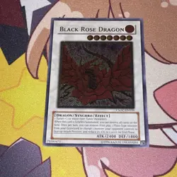 Yu-Gi-Oh Black Rose Dragon - CSOC-EN039 - Ultimate Rare Unlimited - LP Condition - Image 1