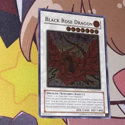Yu-Gi-Oh Black Rose Dragon - CSOC-EN039 - Ultimate Rare Unlimited - LP Condition - Image 3