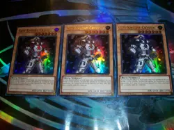 3x Gem-Knight Crystal 1st Edition Ultra Rare BLMM-EN100 Yu-Gi-Oh - Image 1