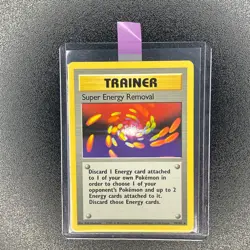 🔥 Super Energy Removal 79/102 🔥 Original Non Holo Rare Base Set Pokemon Card - Image 1