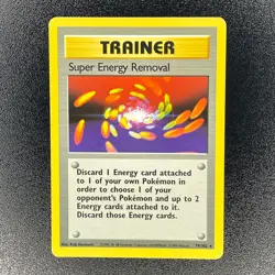 🔥 Super Energy Removal 79/102 🔥 Original Non Holo Rare Base Set Pokemon Card - Image 2