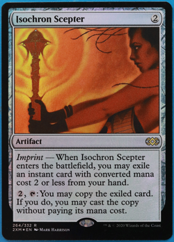 Isochron Scepter FOIL Double Masters NM Artifact Rare CARD (504520) ABUGames - Image 1