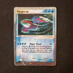 Kyogre EX Nintendo Black Star Promo Card 001 HOLO Pokemon TCG - Excellent VLP - Image 1
