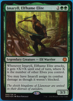 Imaryll, Elfhame Elite FOIL Game Night: Free-for-All NM CARD (504518) ABUGames - Image 1