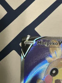 Morpeko V 190/202 Full Art Pokemon Card Sword And Shield Base Set - Image 3