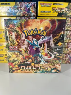 1BOX Pokemon Card Booster Box Wild Force sv5K Factory Sealed Shrink Japanese - Image 2
