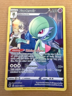 Pokemon TCG Gardevoir Silver Tempest Trainer Gallery Holo Card TG05/TG30 - Image 1