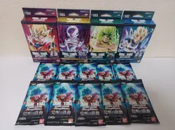 Dragon Ball Card Game Fusion World Start Deck SET of 4 FS01-04 Japanese - Image 1
