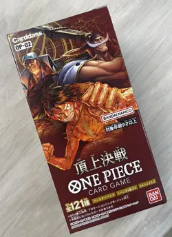 One Piece Card Game Booster Box Paramount War OP-02 Japanese Free Shipping - Image 1