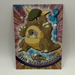 Pokemon Topps TV Animation Card #115 Kangaskhan HP Vintage Collectible Card - Image 1