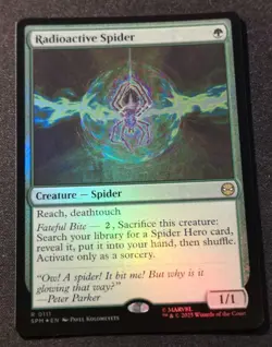 Radioactive Spider - Foil - SPM - MTG - EN - NM - 0111 - Image 1