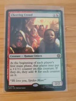 MTG Cheering Crowd 0125 Spider-Man M/NM Free UK P&P - Image 1