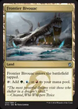 Frontier Bivouac - Light Play MTG Khans of Tarkir - Image 1