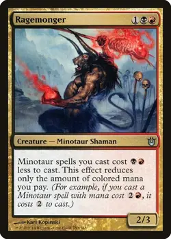 Ragemonger 1x MtG Born of the Gods SP/NM - Image 1