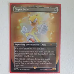 Super State - Non-Foil | Secret Lair x Sonic: Friends & Foes | MTG - Image 1