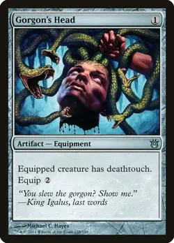 Gorgon's Head 1x MtG Born of the Gods SP/NM - Image 1
