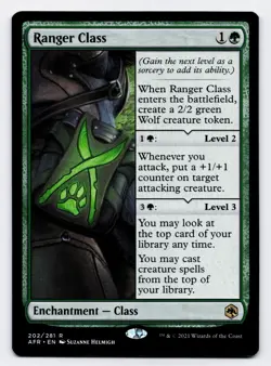 Ranger Class [202/281] AFR Rare Non-Foil [MTG Card English] - Image 1