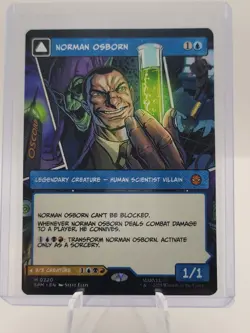 MTG Norman Osborn/Green Goblin (Borderless) - 220 - Regular - Spider-Man - NM - Image 1
