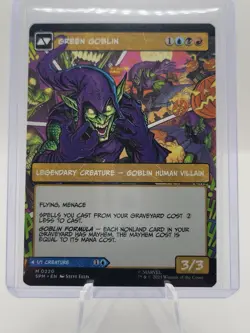 MTG Norman Osborn/Green Goblin (Borderless) - 220 - Regular - Spider-Man - NM - Image 2