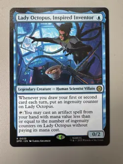 Lady Octopus, Inspired Inventor #0035 Marvel Spider-Man MTG NM - Image 1