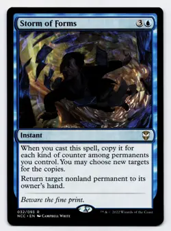 Storm of Forms [032/093] NCC Rare Non-Foil [MTG Card English] - Image 1