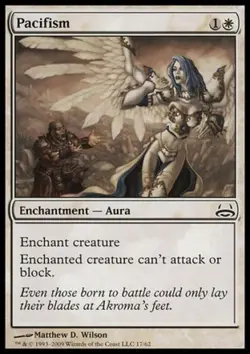 Pacifism - Light Play MTG Duel Decks: Divine vs Demonic - Image 1