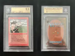 Winds Of Change LEGENDS Mtg MINT Graded BGS 9.5 BASIC (9/9.5/9.5/9.5) - Image 1