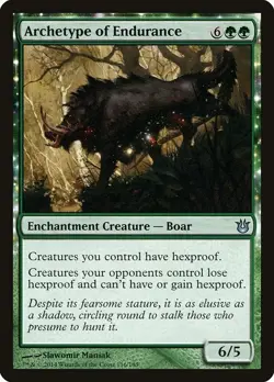 Archetype of Endurance 1x MtG Born of the Gods SP/NM - Image 1