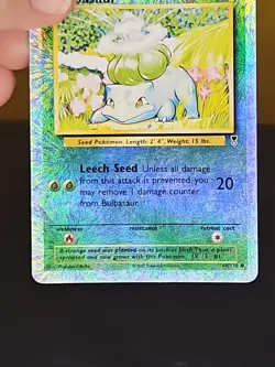 Pokemon Legendary Collection Reverse Holo Bulbasaur, #68/110 - Image 4