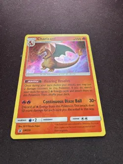 Charizard SM226 - Black Star Promo - Holo - Pokemon Card MP as pictured - Image 1