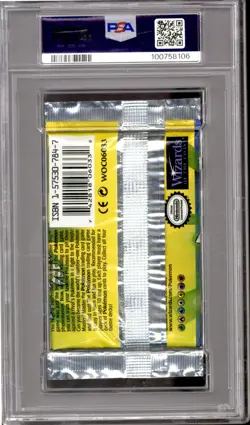 Pokemon Base Set 1st Edition Shadowless Booster Pack Venusaur Art PSA 8 *106 - Image 2