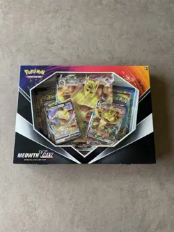 Pokemon TCG Meowth V-Max Special Collection Box - Factory Sealed - Image 1